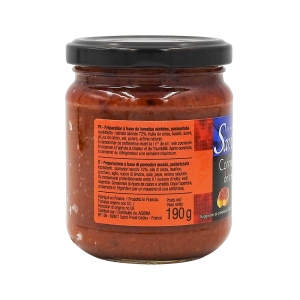 Confinade de tomates pot 190g Savino  Carton de 12 pots de 190 gr