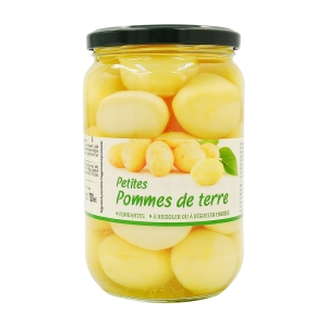 Pommes de terre entières bocal 420g  CARTON DE 12 BOCAUX