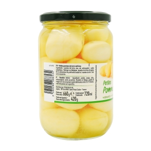 Pommes de terre entières bocal 420g  CARTON DE 12 BOCAUX