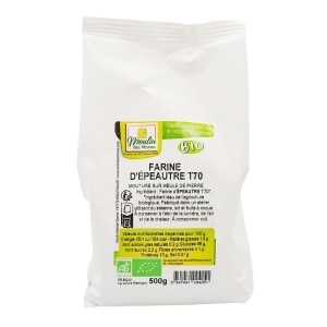 Farine d'épeautre BIO paquet 500g  CT DE 10