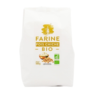 Farine de pois chiche BIO 500g  CT DE 10