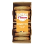 Cigarette nature pur beurre barquette 150g<br>