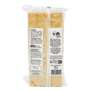 Cigarette nature pur beurre barquette 150g  CARTON DE 8 BARQUETTES