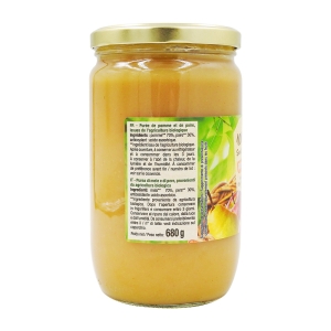 Purée de pomme et poire BIO bocal 680g  COLIS DE 6