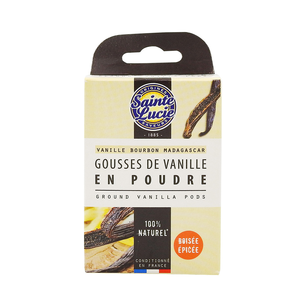 VANILLE - Pure POUDRE de VANILLE Bourbon Lot (100g) - gousse de