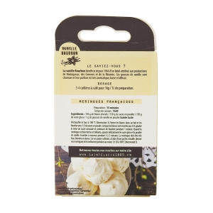 Gousses de vanille en poudre pqt 3g Sainte Lucie  CARTON DE 12