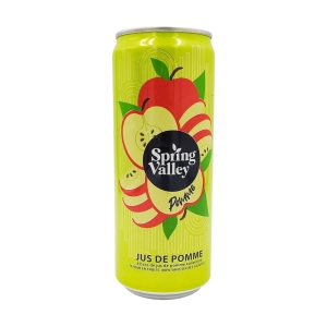 Jus de pomme 100% canette 33cl  CT de 24 canettes