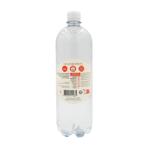 Eau pétillante bouteille PET 1L  Pack de 6 bouteilles de 1L