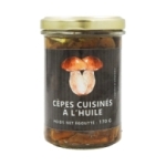 Cèpes à l'huile de tournesol bocal pne 170g<br>