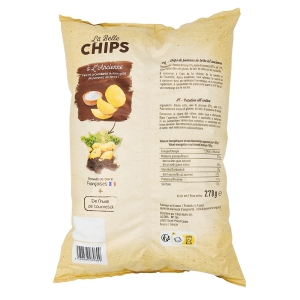 Chips à l'ancienne paquet 270g La Belle Chips  CARTON DE 12