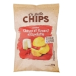 Chips chèvre piment paquet 120g La Belle Chips<br>
