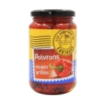 Poivrons rouges grillés bocal 370ml<br>