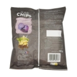 Chips de Vitelotte paquet 100g La Belle Chips  carton de 16 sachets