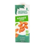 Boisson végétale amande BIO 1L<br>