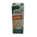 Boisson végétale avoine BIO brique 1L<br>