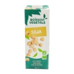 Boisson végétale soja BIO brique 1L  CT 12 BRIK