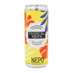 Bière blonde tropical canette 33cl<br>