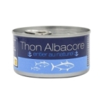 Thon au naturel Albacore 1/4 conserve pne 140g<br>