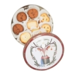 Biscuits au beurre et au chocolat boîte 400g<br>