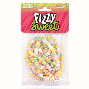 Bonbons colliers paquet 110g Fizzy Sweet  CT DE 20 SCH