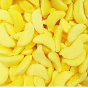 Bonbons Bananes calibre standard Haribo  CT DE 6x1,5 KG