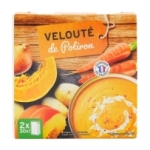 Velouté de potiron 2x30cl UHT<br>