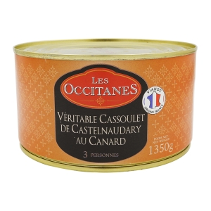 Cassoulet de canard France boîte 1350g PNE  CT DE 8 BTE