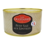 Petit salé aux lentilles boîte pne 1240g<br>