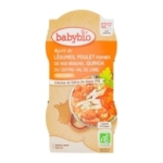 Bols de légumes poulet quinoa BIO 2x200g BABYBIO<br>
