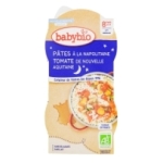 Bols pâtes à la napolitaine BIO 2x200g BABYBIO<br>
