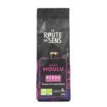Café moulu 100% Arabica Pérou BIO paquet 250g<br>