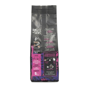 Café moulu 100% Arabica Pérou BIO paquet 250g  CT DE 24 PQT