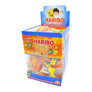 Bonbons Croco boîte de 30 sachets 40g Haribo  CT DE 8 BTE DE 30x40G