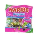 Bonbons Dragibus boîte de 30 sachets 40g Haribo  CT DE 8 BTE DE 30x40G