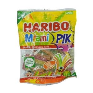 Bonbons Miami Pik boîte de 30 sachets 40g Haribo  CT DE 8 BTE DE 30x40G