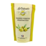 Olives vertes dénoyautées sachet de 90g la colombe<br>