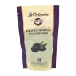 Olives noires grecque sachet 125g la colombe<br>