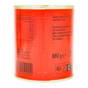 Double concentre de tomate 4/4 880g  CT DE 12 BTE