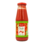 Purée de tomates BIO Savino bouteille 690g<br>