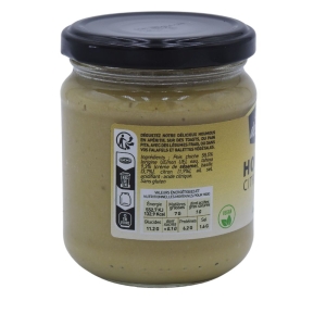 Houmous citron basilic pot 190g St Benoit  CT DE 12 POT