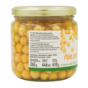 Pois chiches Poitou Charentes bocal 265g  CT DE 6 BOC