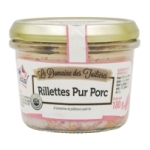 Rillettes Pur Porc bocal 180g<br>