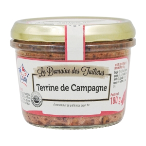 Terrine de Campagne bocal 180g  CT DE 12 BOC