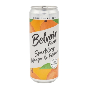 Limonade à la mangue et pêche canette 33cl  CT DE 12 BTL