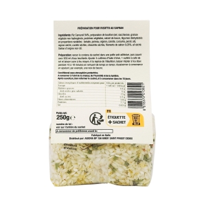 Risotto au safran paquet 250 g  CT DE 12 PQT