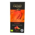 Chocolat noir BIO framboise 90g<br>
