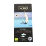 Chocolat noir BIO fleur de sel 90g<br>