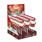 Sucettes Père Noël chocolat lait 25g<br>