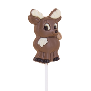 Sucettes Elan chocolat lait 25g  CT DE 24 PCE