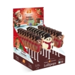 Sucettes Bonhomme chocolat lait 25g<br>